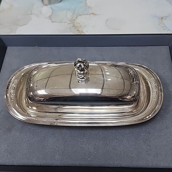 Other - Vintage Silver Plated Butter Dish